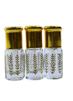 3 Pieces Natural Zohoor Alreef Fragrance Perfume Oil 3 Ml - pzsku/Z01998B9959DF4C6C47FCZ/45/_/1686001169/518f3708-1a96-4b6d-8af0-ecf2d4602d5e