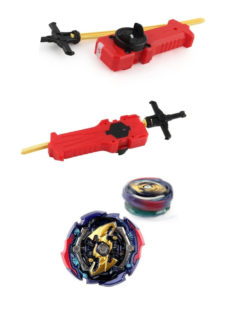 THUNDERBOLT Thundergyro Byblade Burst Evaluation 5 Arena Launcher with Two Directions B-142 with Judgment Joker - Image 2