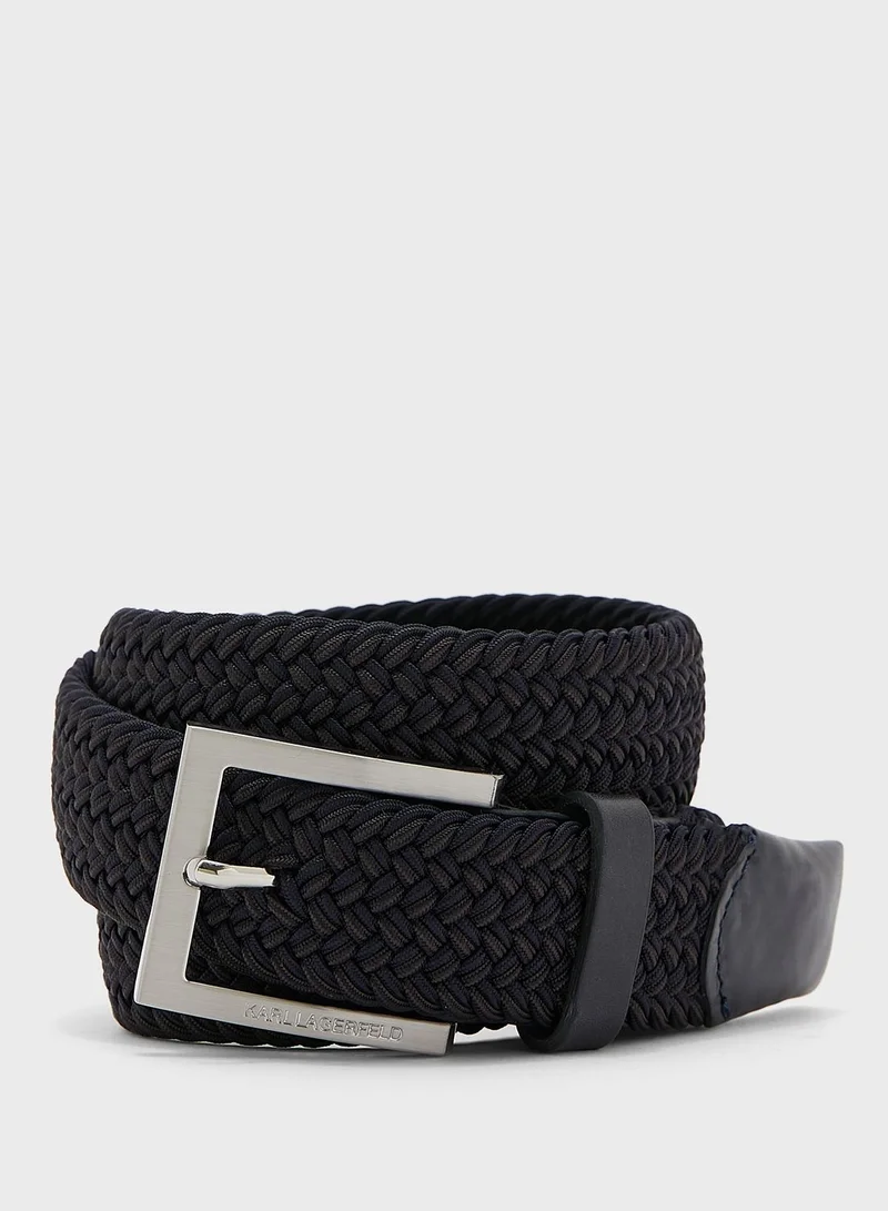Karl Lagerfeld Allocated Hole Belt