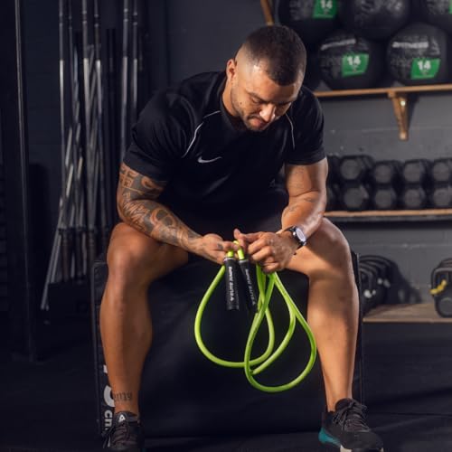 Elite Jumps Muay Thai 3.0 Weighted Jump Rope for Men & Women - Professionally Designed for High-Intensity Training | Muay Thai Jump, MMA & Fitness Jump Rope - Full Body Workout Weighted Rope - Image 5