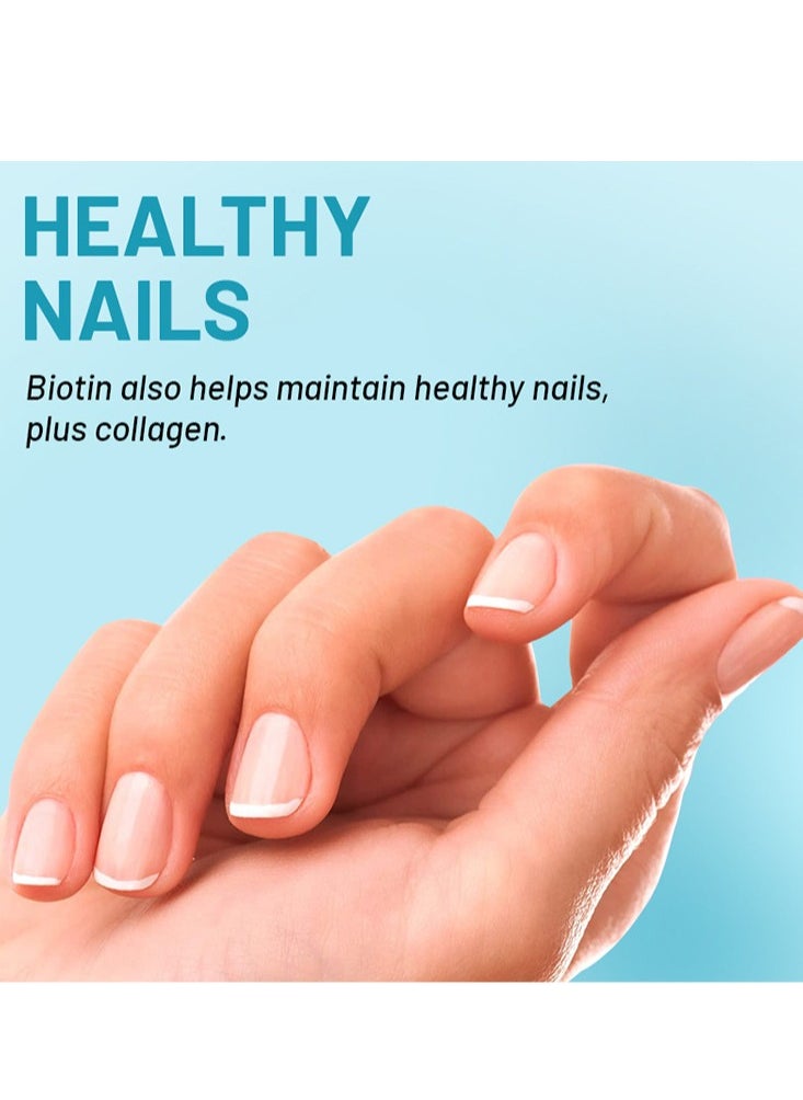 Wins Town - Hair Skin Nails Vitamins Vegetarian Gummies,Optimal Solutions Hair, Skin & Nails Vitamin Gummies with Biotin - Image 1