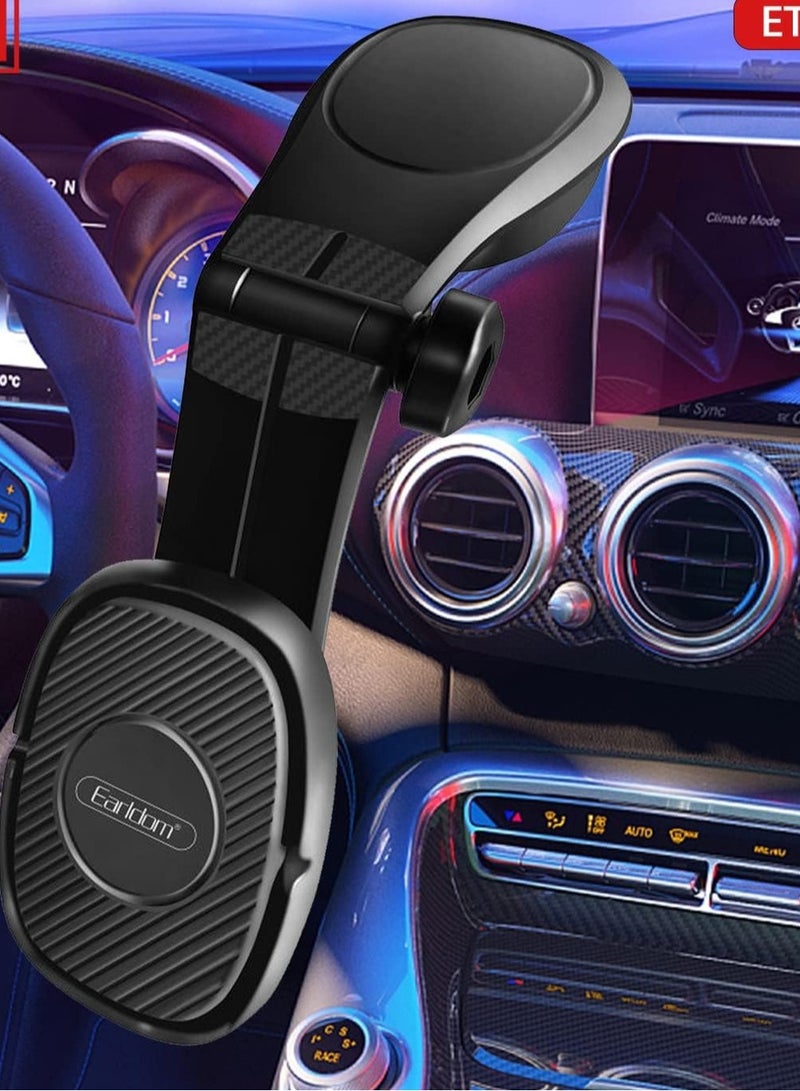 ET-EH74 Mobile Car Holder – Adjustable Dashboard and Air Vent Mount for Smartphones (Black) - Image 2