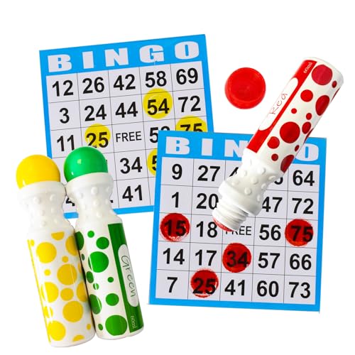 SEETOOOGAMES Disposable Bingo Cards Bulk- 1on Blue Paper (100 Books of 5 Sheets) for Large Groups - Image 4