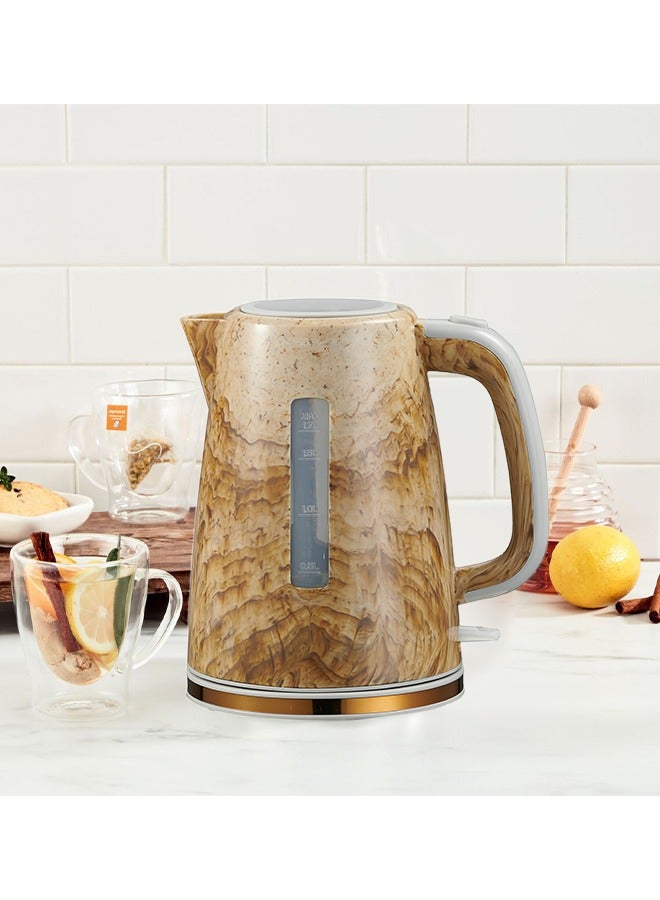 KOOLEN Electric Kettle - 1.7 L 2200 W 800102040 Brown Marble - Image 3