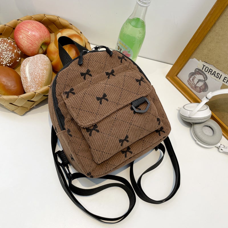 Japanese Ins Cute Commuter Student Simple Lightweight Fashion All-Match Backpack Large Capacity Travel Mini Backpack - Image 1
