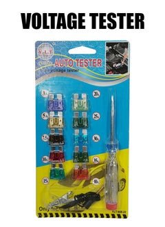 DEFAONS DEFAONS 6-24V Auto Voltage Tester with Fuse Set – Circuit Continuity Tester for Cars YLT:658-22  - Image 1
