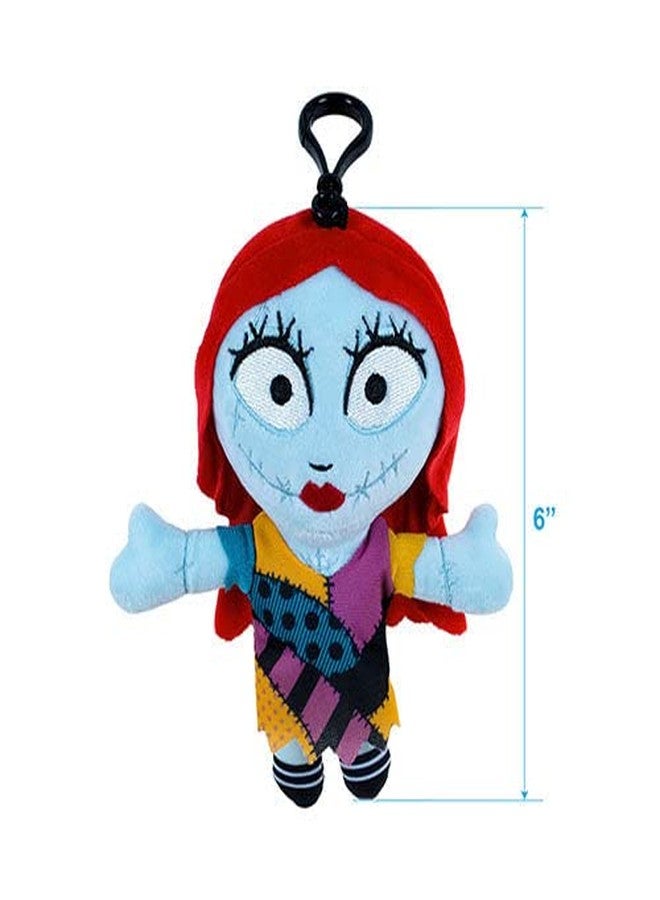 Wondapop Disney The Nighmare Before Christmas 6" Plush Clip Figures, Halloween Decoration Featuring Jack Skellington, Sally, Oogie and Zero, Pack of 4 - Image 4