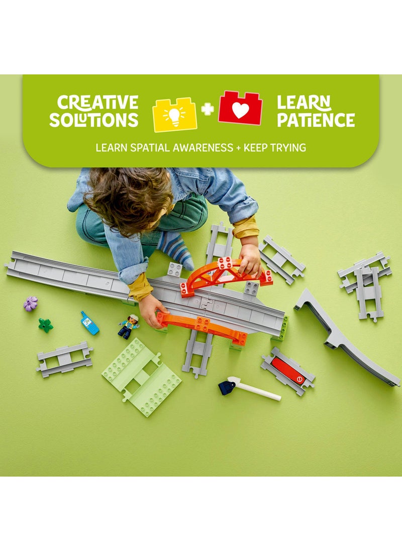 ليغو مجموعة التوسيع جسر القطار ومساراته 10426 من LEGO® DUPLO® Town  - Image 4