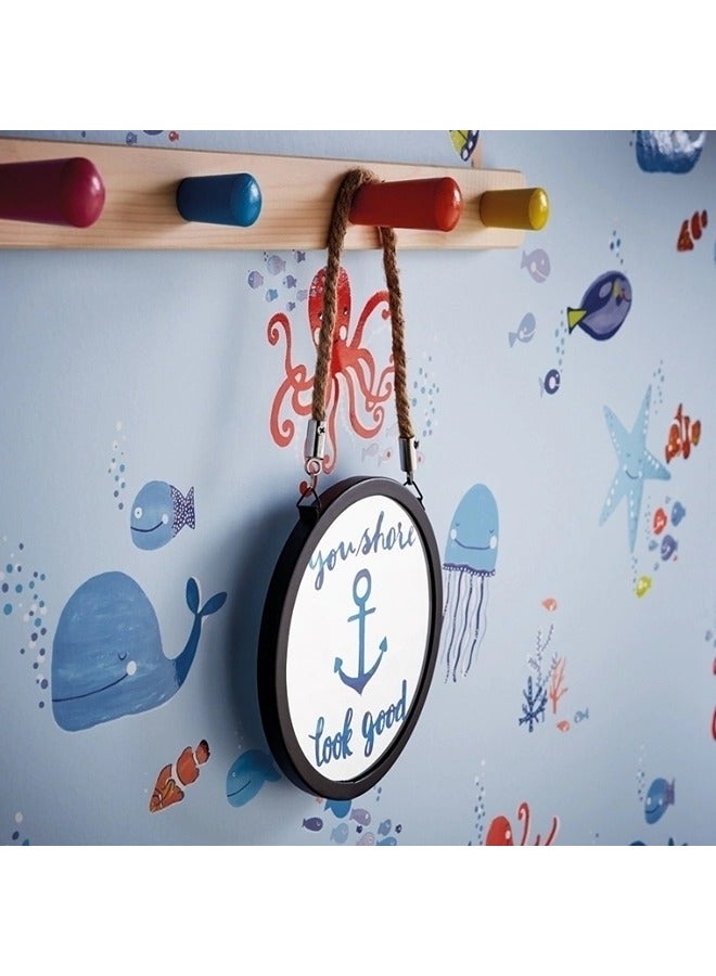 JAMEEL IMAGINE FUN - Under the Sea Wallpaper - Colorful Ocean Creatures Design - Kids Bedroom or Nursery Decor  - Image 2