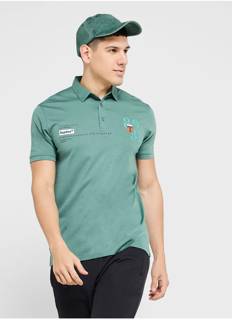 سفنتي فايف Casual Polo Shirt