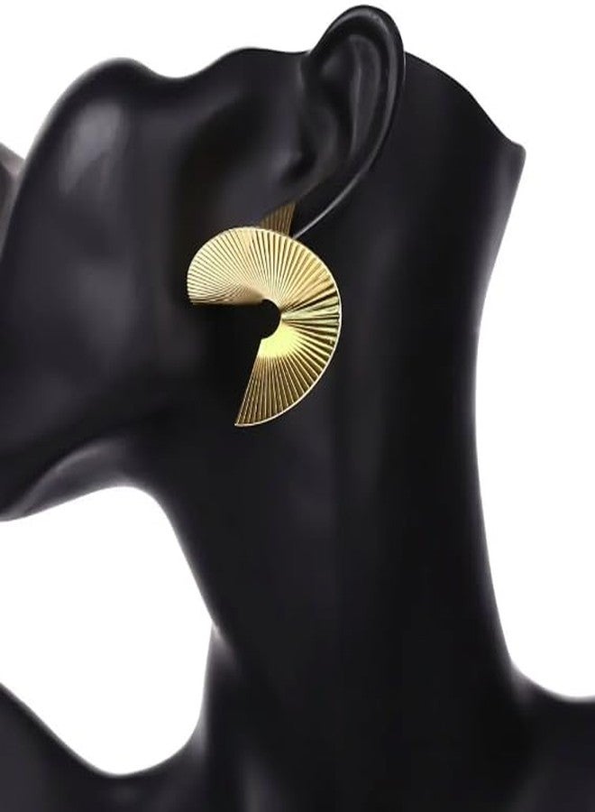 Aeoss Twisted Statement Earrings for Women | Stylish Party Earrings | Gift for Women and Girls - Image 5