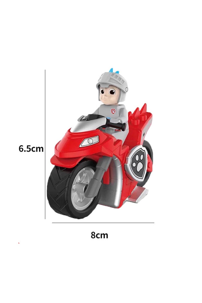 رايدر تشاوشينغ، شخصية من أنمي باو باترول، لعبة بناء مركبة قابلة للسحب للخلف، تشيس سكاي، مارشال، رابل أكشن