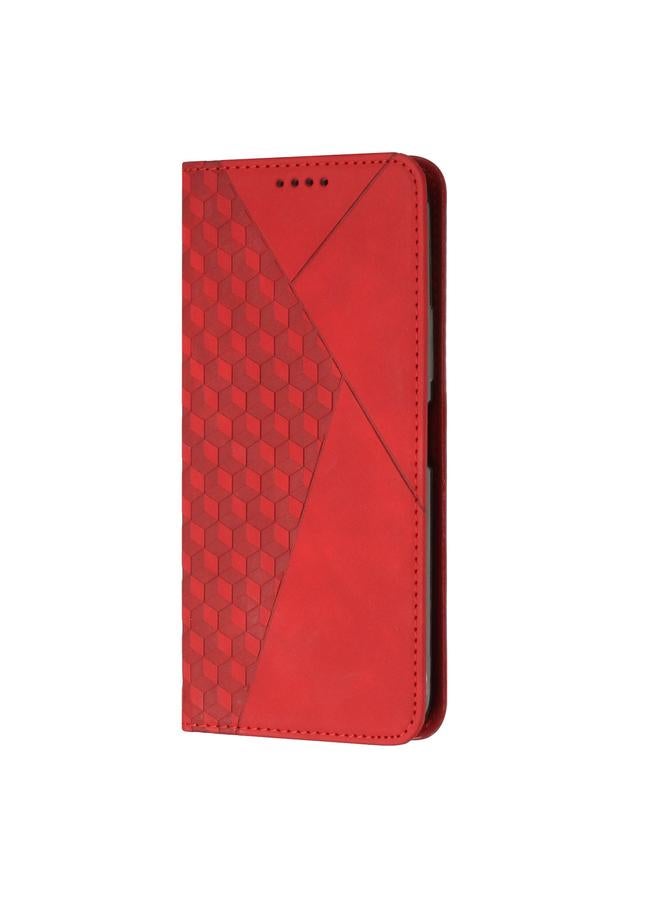 S-TOP Case For Motorola Edge 30 Diamond Pattern Splicing Skin Feel Magnetic Phone Case - Image 2