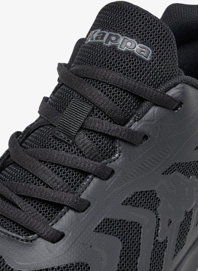Kappa Men's Logo Print Sports Shoes with Lace-Up Closure - Image 4