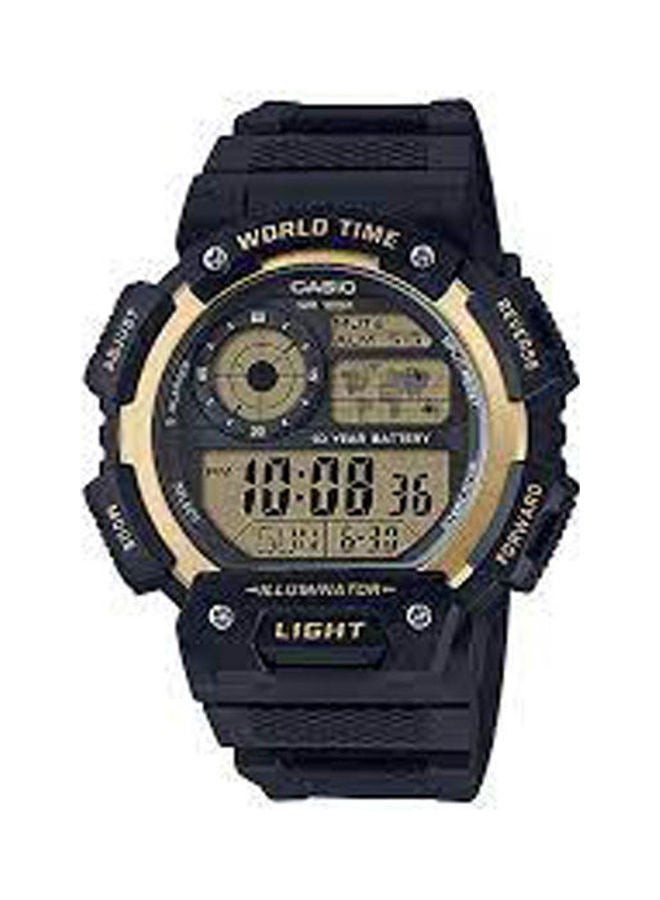 CASIO Men Resin Digital Wrist Watch For Men AE-1400WH-9A - Image 1