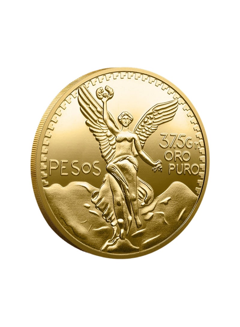 Mexican Eagle, Eagle, Snake, Foreign Trade Commemorative Coin, Gold-plated Statue of Liberty Commemorative Coin Toys - Image 1