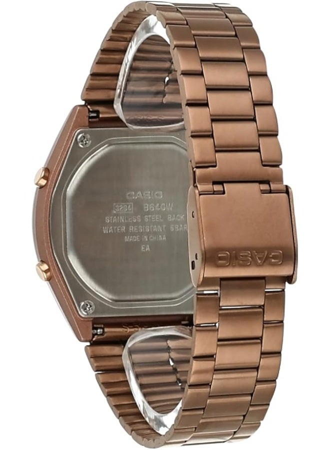 Casio Classic Rose Gold Watch, One Size, B640WC-5ADF - Image 2