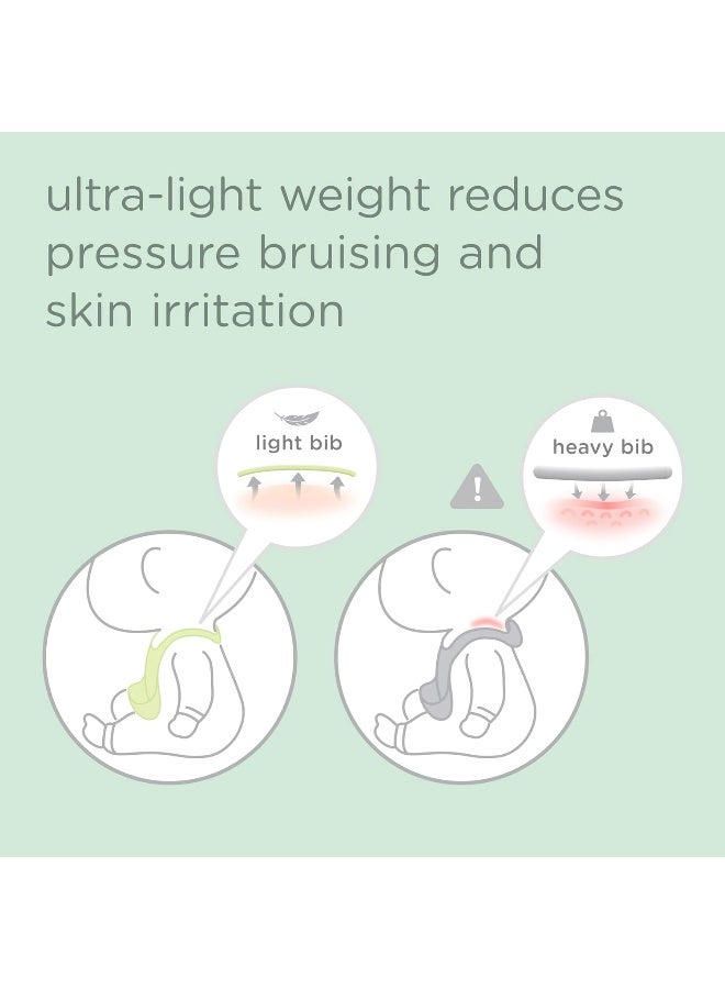 Olababy Fold N Go Silicone Baby Bib w Travel Case - Image 3