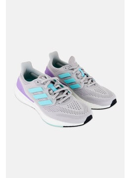 Adidas Women Lace Up Running Shoes, Grey  - Image 1