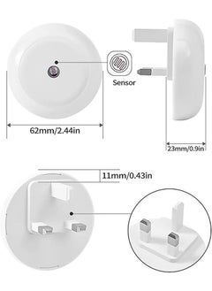 EasyLife Night Light Plug into Wall, Nightlight with Dusk to Dawn Sensor, 0.5W LED Night Light for Kids Room, Baby Night Light, Bathroom Night Light, Stair Lights, Hallway Light  - Image 2