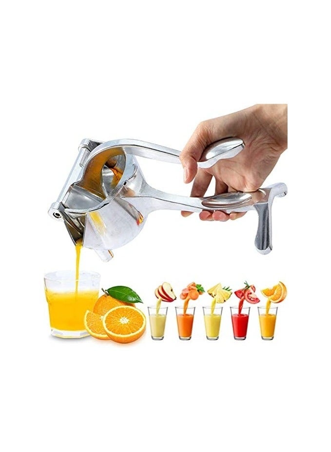 إلترازون Hand Press Manual Juice Maker – Heavy-Duty Fruit & Citrus Juicer for Oranges, Lemons, and Pomegranates – Easy to Use, Portable, Durable Hand Squeezer for Home & Kitchen Fresh Juice Extraction - Image 5