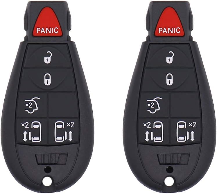 HARUMA Keyless Entry Remote Key Fob for Chrysler, Dodge, and Volkswagen - Image 1