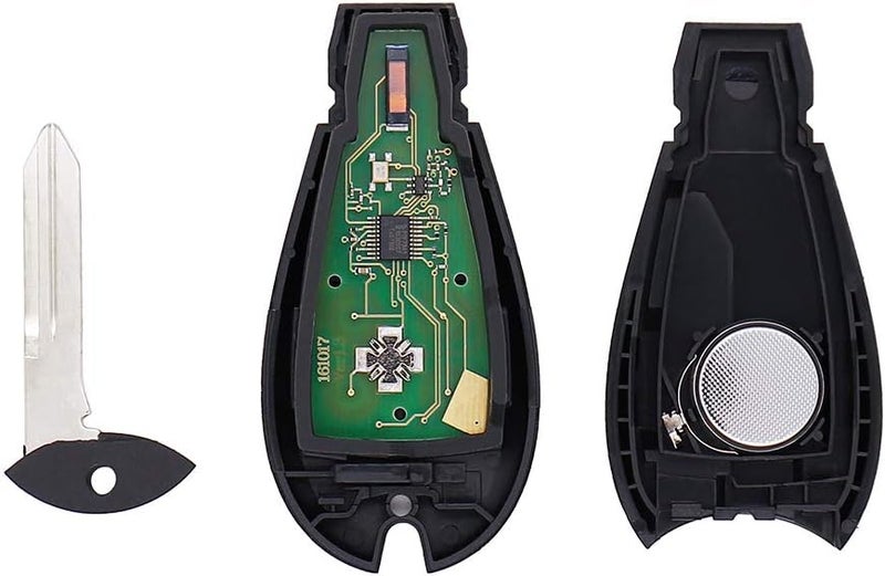 HARUMA Keyless Entry Remote Key Fob for Chrysler, Dodge, and Volkswagen - Image 2