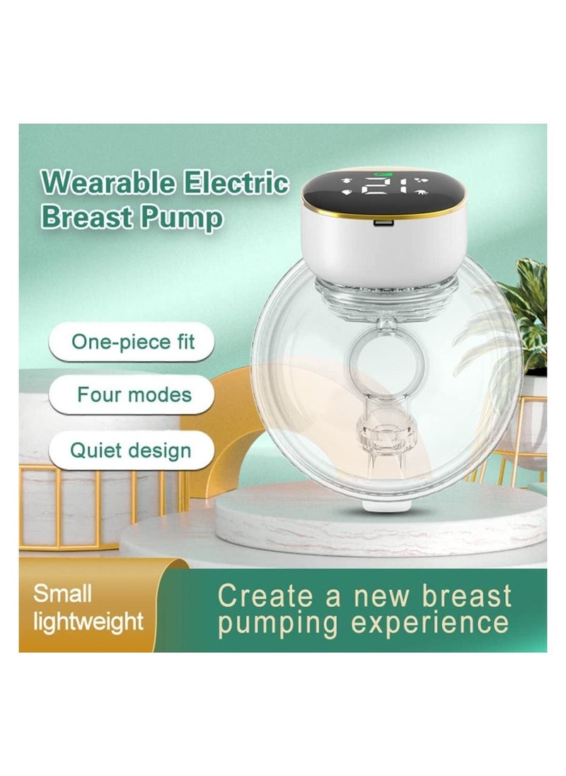 Gonice Electric Breast Pump,Wearable Breast Pump Hands Free,Portable Anti-Backflow,LCD Display,4 Modes 12 Gears,Low Noise & Painless,24mm Wireless Breast Pump for Breast Feeding  - Image 3