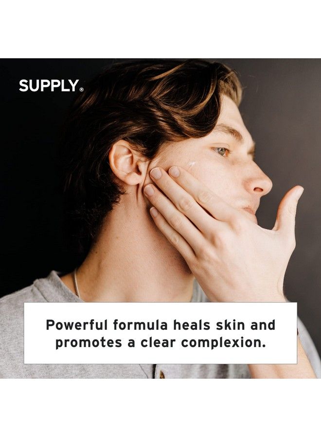 SUPPLY Multipurpose Facial Moisturizer For Men: Antiaging Skin Hydration With Hyaluronate Aloe Vera And Shea Butter Reduces Wrinkles And Fine Lines Increases Firmness And Elasticity Oil Free - Image 5