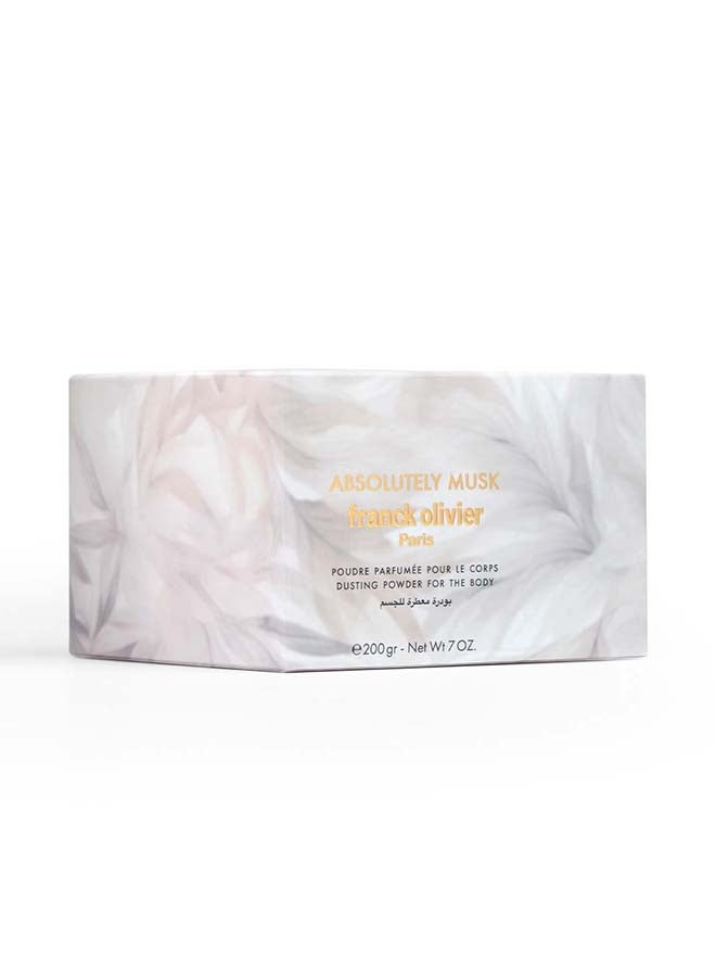 Franck Olivier Absolutely Musk Body Powder 200 Grams - Image 3