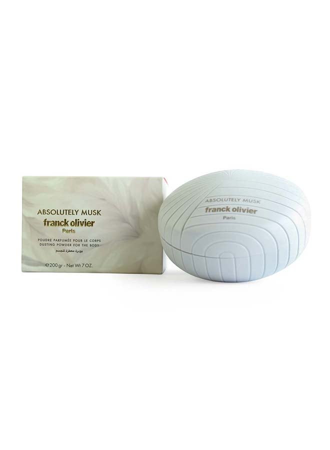 Franck Olivier Absolutely Musk Body Powder 200 Grams - Image 2