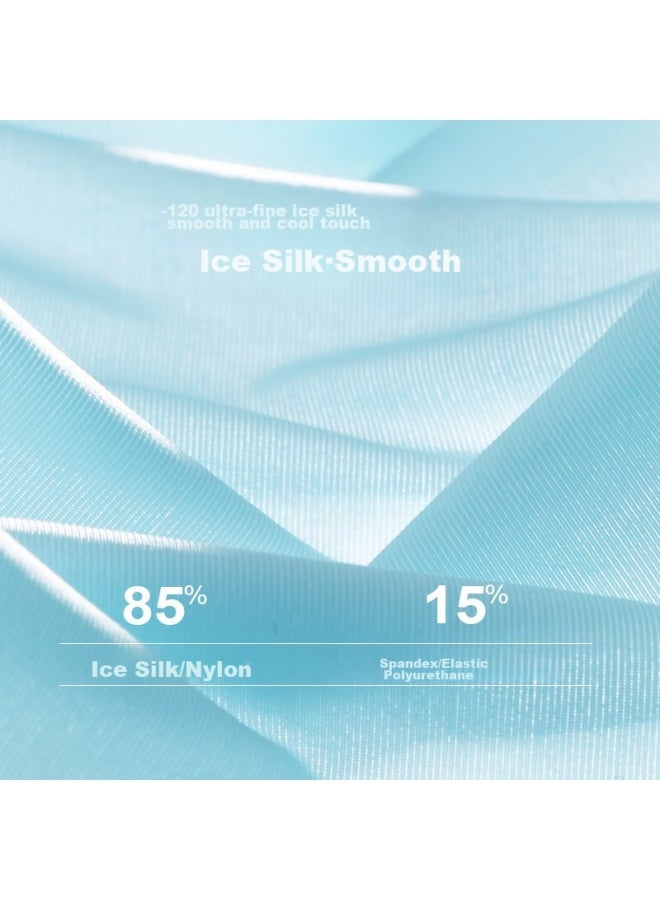 LANG SHA Langsha Men's Underwear, Ice Silk Ultra-thin, Seamless, Breathable, 3a Pure Cotton, Antibacterial, Boxer Briefs, Summer Shorts, Underpants  - Image 5