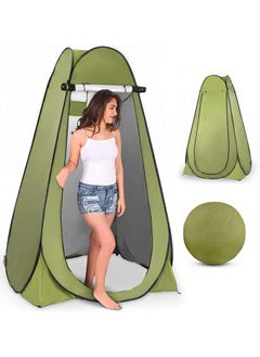 GROIC Shower Tent with 20L Water Bag Pop-Up Privacy Tent Camping Portable Toilet Tent Outdoor Camp Bathroom Changing Dressing Room Instant Privacy Shelters  - Image 2