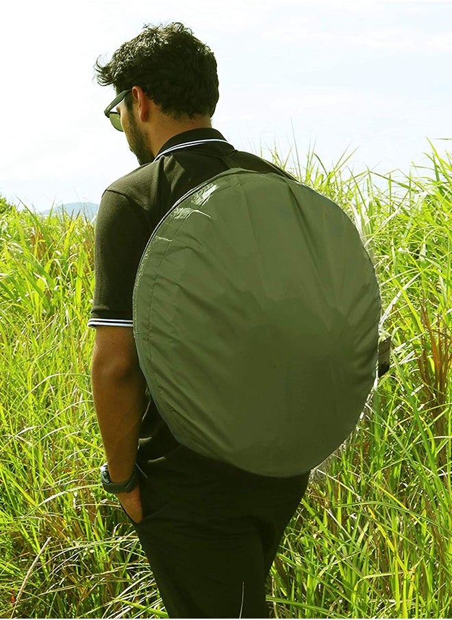 GROIC - Shower Tent with 20L Water Bag Pop-Up Privacy Tent Camping Portable Toilet Tent Outdoor Camp Bathroom Changing Dressing Room Instant Privacy Shelters - Image 1