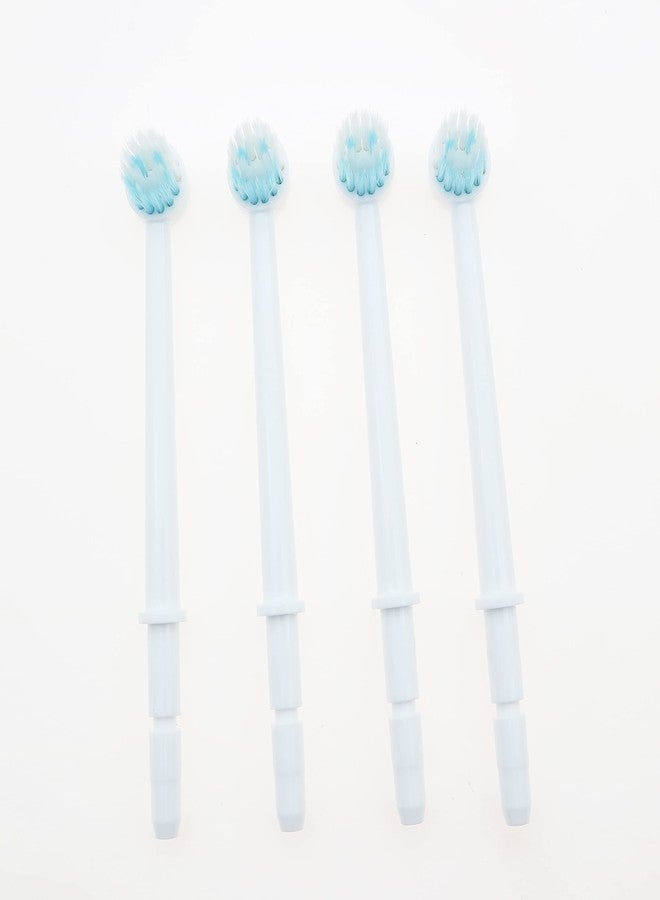 VWONST Replacement Dental Water Brush Heads Compatible with Waterpik Water Flossers Toothbrush and Oral Irrigators, 4-Pack - Image 2
