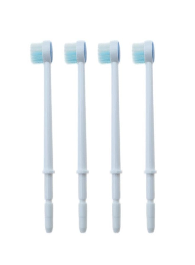 VWONST Replacement Dental Water Brush Heads Compatible with Waterpik Water Flossers Toothbrush and Oral Irrigators, 4-Pack - Image 1