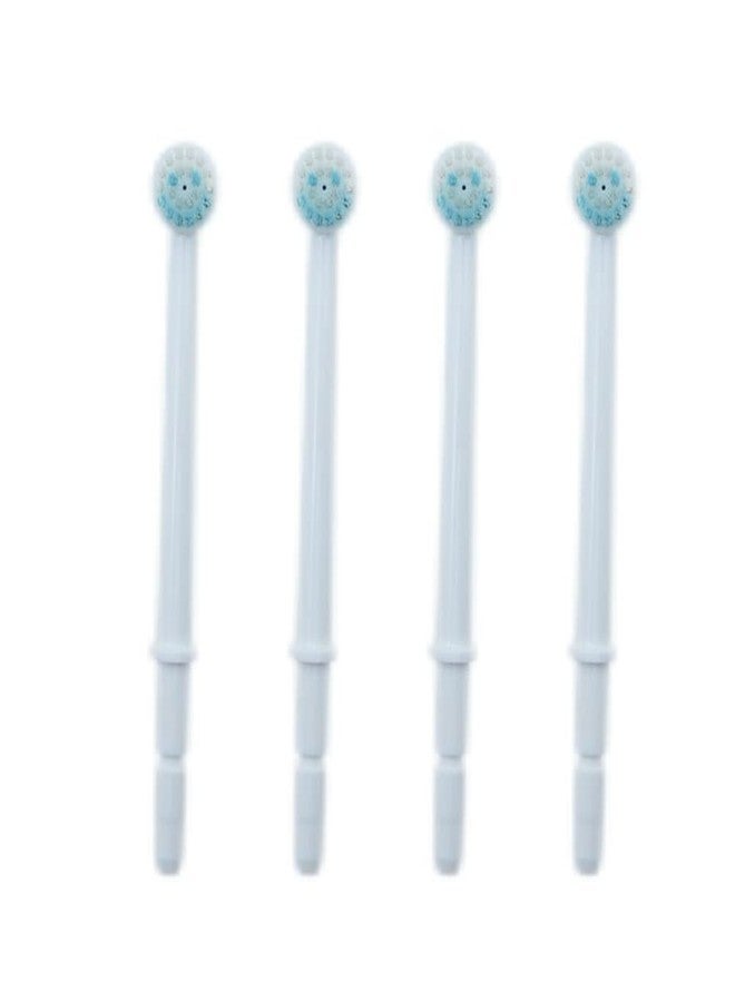 VWONST Replacement Dental Water Brush Heads Compatible with Waterpik Water Flossers Toothbrush and Oral Irrigators, 4-Pack - Image 3