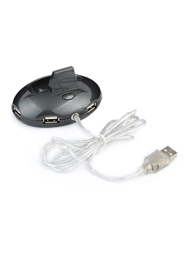 NIBEMINENT MZ-012 Wireless Optical Mouse With USB Charging Dock Dark Grey  - Image 5