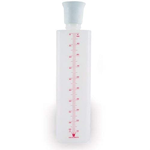 Martellato Graduated Soaker Bottle, Translucent, 1000 Millileters - Image 1