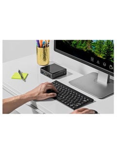 إنتل جهاز كمبيوتر صغير رئيسي من Intel NUC 7 (NUC7i5BNKP) - Core i5، وذاكرة وصول عشوائي (RAM) سعة 8 جيجابايت، وقرص SSD سعة 256 جيجابايت  - Image 2