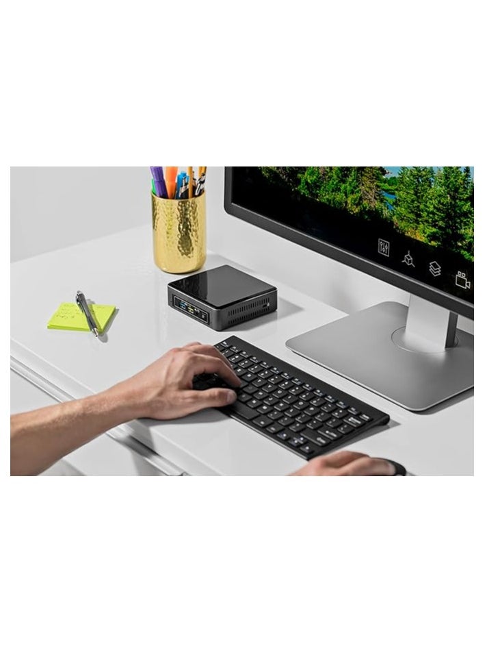 Intel - Intel NUC 7 Mainstream Mini PC (NUC7i5BNKP) - Core i5, 8GB RAM, 256GB SSD - Image 1