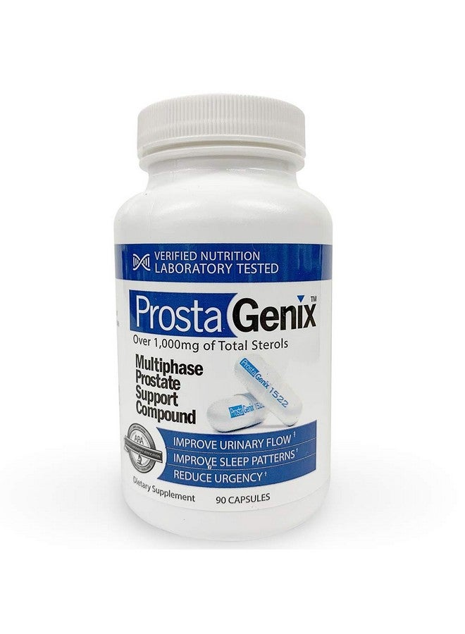 ProstaGenix Multiphase Prostate Supplement Capsule -3 Bottles- Featured On Larry King Investigative Tv Show - Over 1 Million Sold - End Nighttime Bathroom Trips, Urgency, Frequent Urination. - Image 3