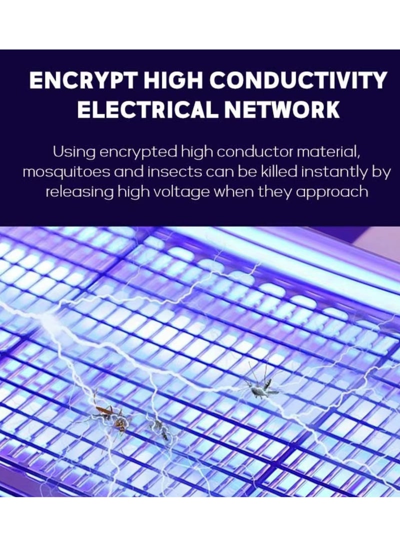 remas 8W Electric mosquito killer, Electronic Zapper, Insect Fly Killer ,Powerful Mosquito Zapper, Moth Trap, Indoor Use. Instant Electric Mosquito swatter, High-Voltage Fly Zapper, Fruit Fly Traps Fly Killer ,Electric Fly Swatter . - Image 4