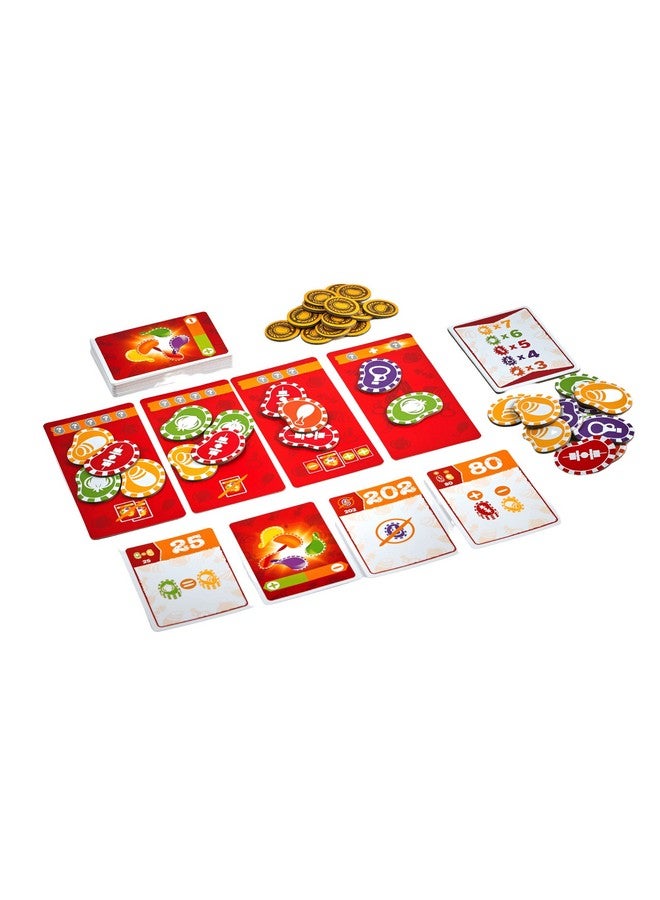 blue orange Strategy Board Game for Kids, Teens and Family, Party Tabletop Game for Game Nights, Ages 8 & Up, 2 to 5 Players, Bag of Chips by Blue Orange Games - Image 3