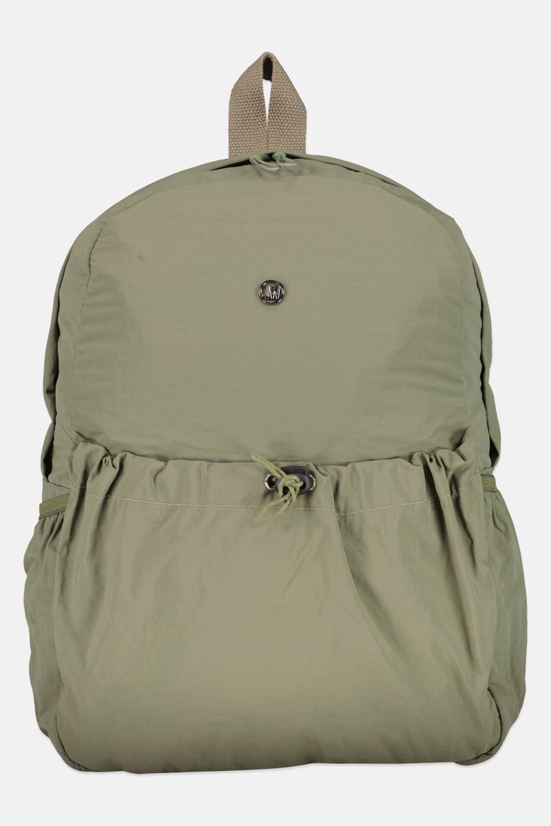 Jason Wu Women Brand Long Backpack, Olive - Image 1