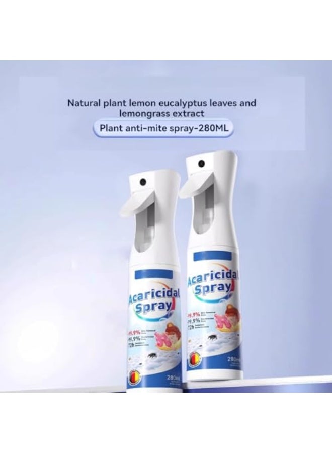  قصة رش طارد للحشرات، رش قماش مضاد للآفات، فعال على عث الغبار، بق الفراش، البراغيث، والعث، يمنع التجدد، رش طويل الأمد، حل فعال للتحكم في الآفات، علاج جاف للأسرّة (280 مل) - Image 4