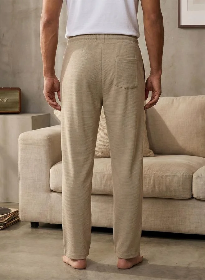 Splash FAV BEIGE Ribbed Pyjama with Pocket for Men | Best Price UAE