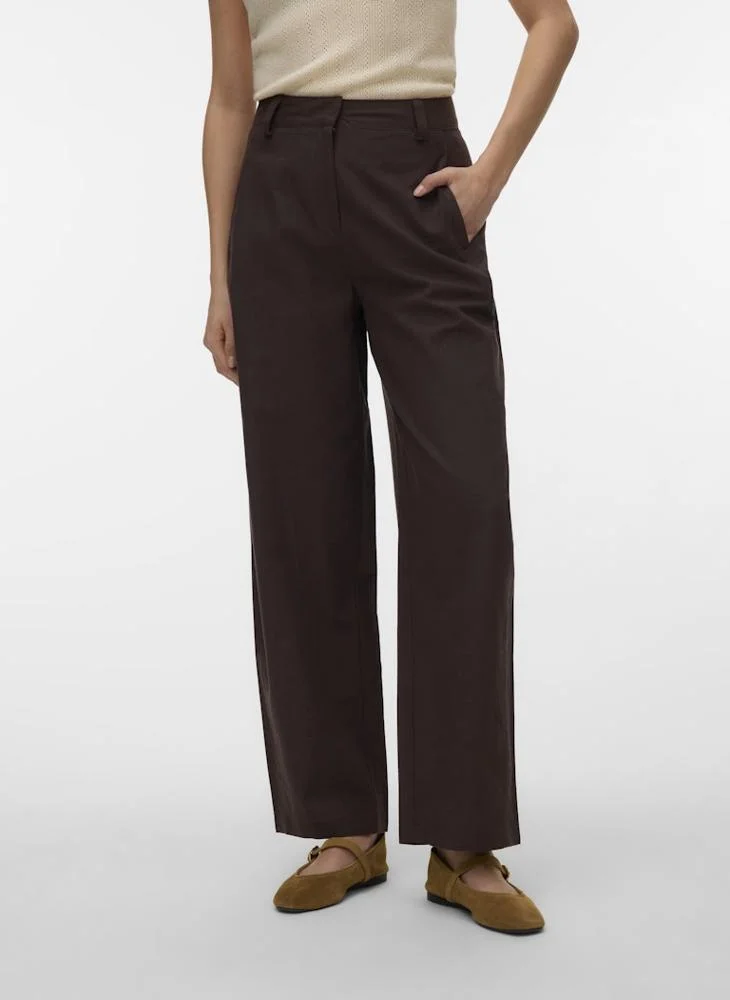 VERO MODA High Waist Barrel Pants