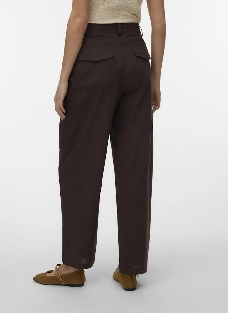 VERO MODA High Waist Barrel Pants