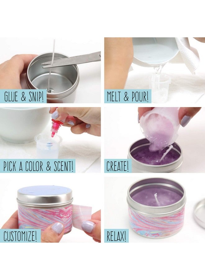 STMT D.I.Y. Custom Candles, Candle Maker Kit, DIY Candle Making Set, Make Your Own Candle Starter Kit for Kids, Ages 8+, Colors may vary - Image 5